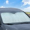 Five-layer thickened sun protection car sunshade, front window sun shield, aluminum foil heat insulation, car light shield, sun visor, universal details Picture